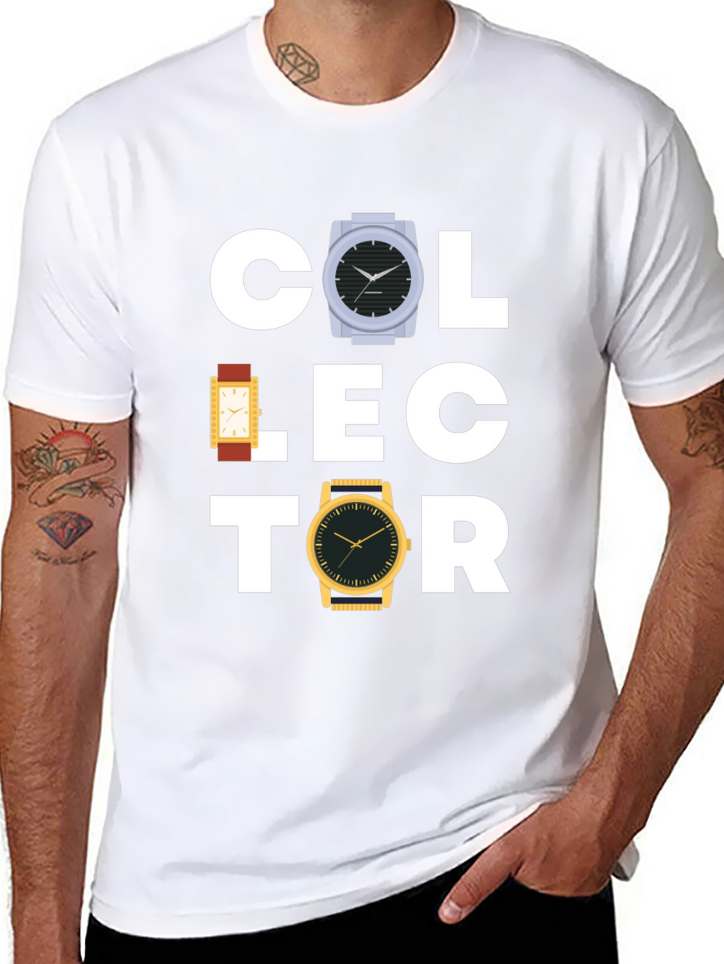 Watch Collector Graphic Tee - Stylish & Unique
