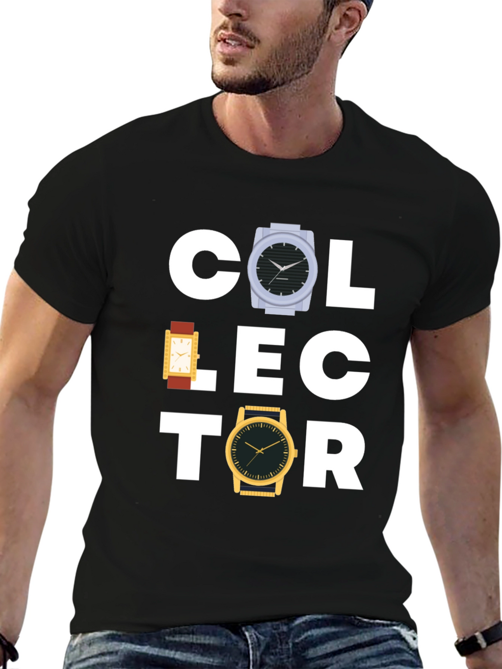 Watch Collector Graphic Tee - Stylish & Unique