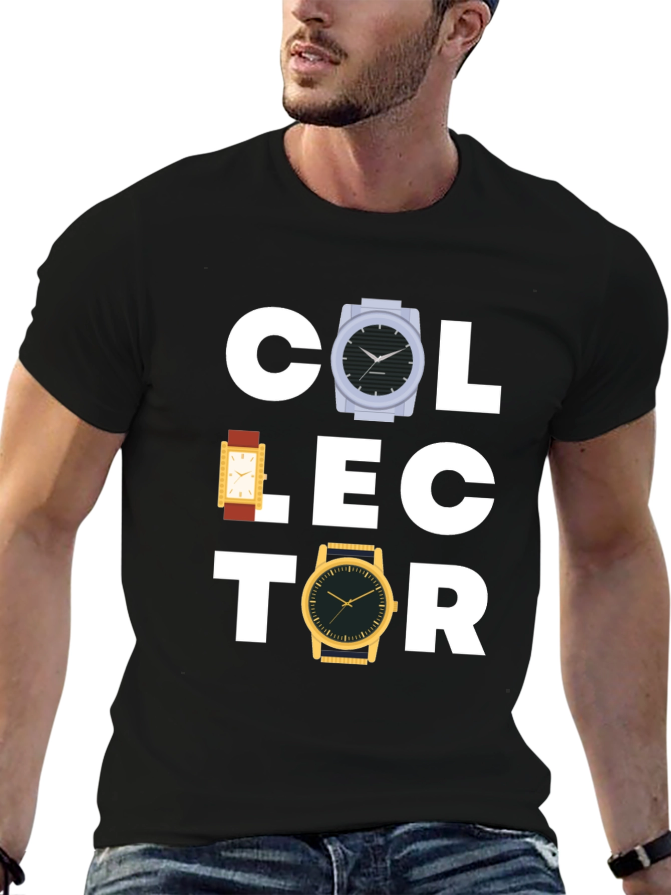 Watch Collector Graphic Tee - Stylish & Unique