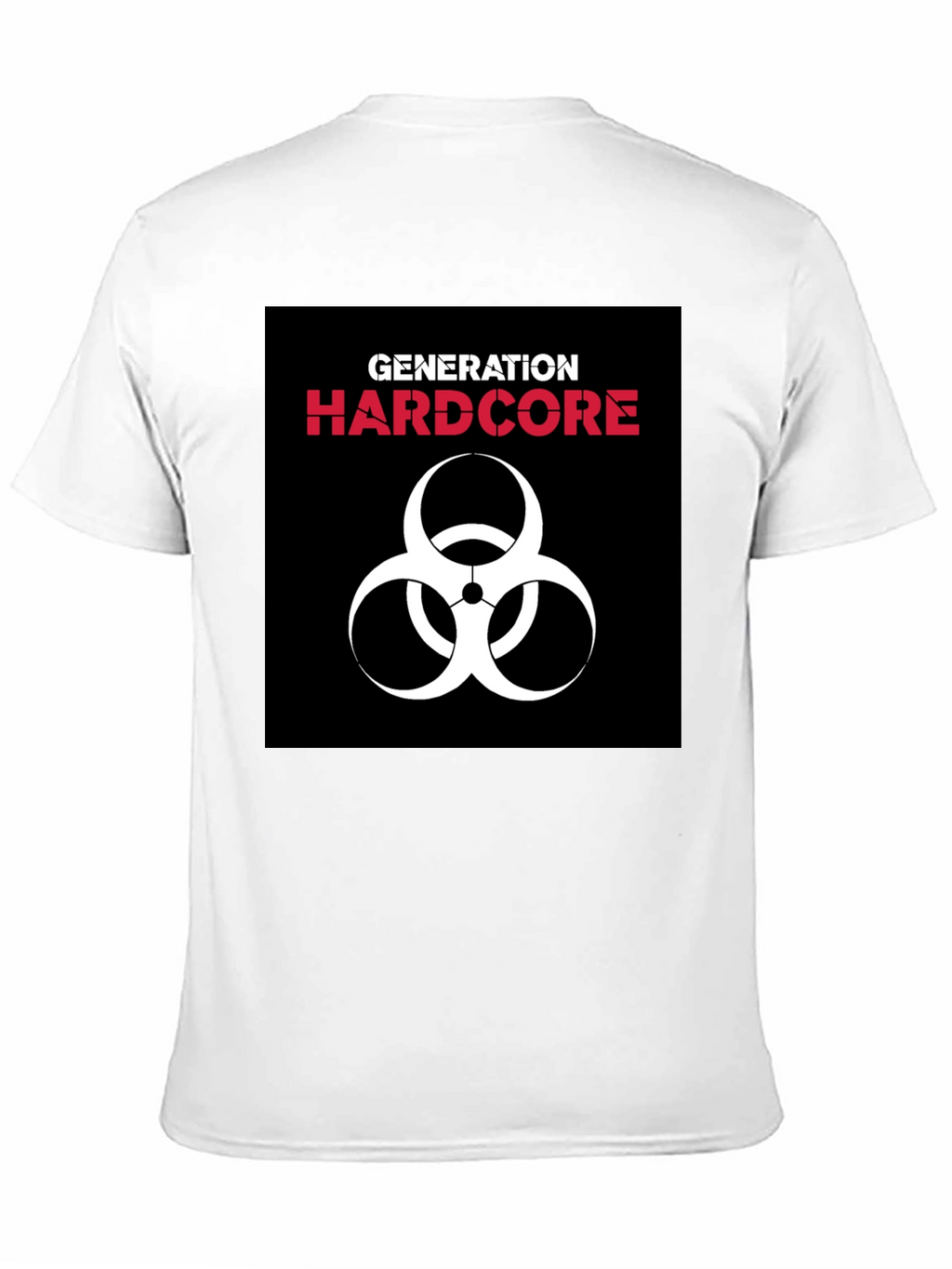 Generation Hardcore Biohazard Symbol Black T-Shirt