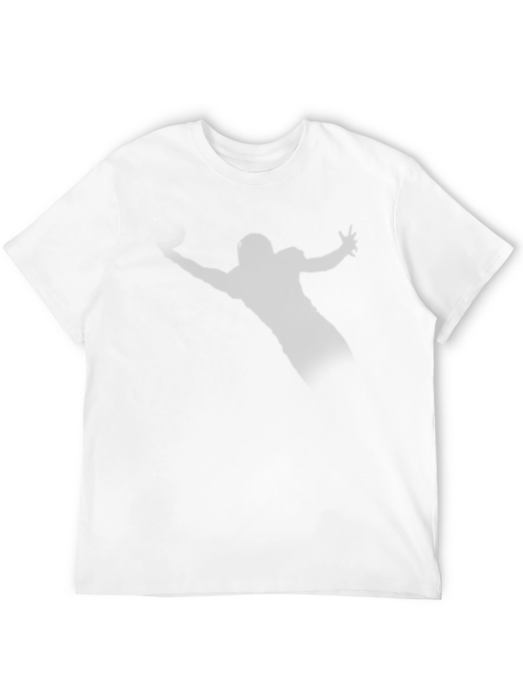 Mens Classic Black Crewneck T-Shirt