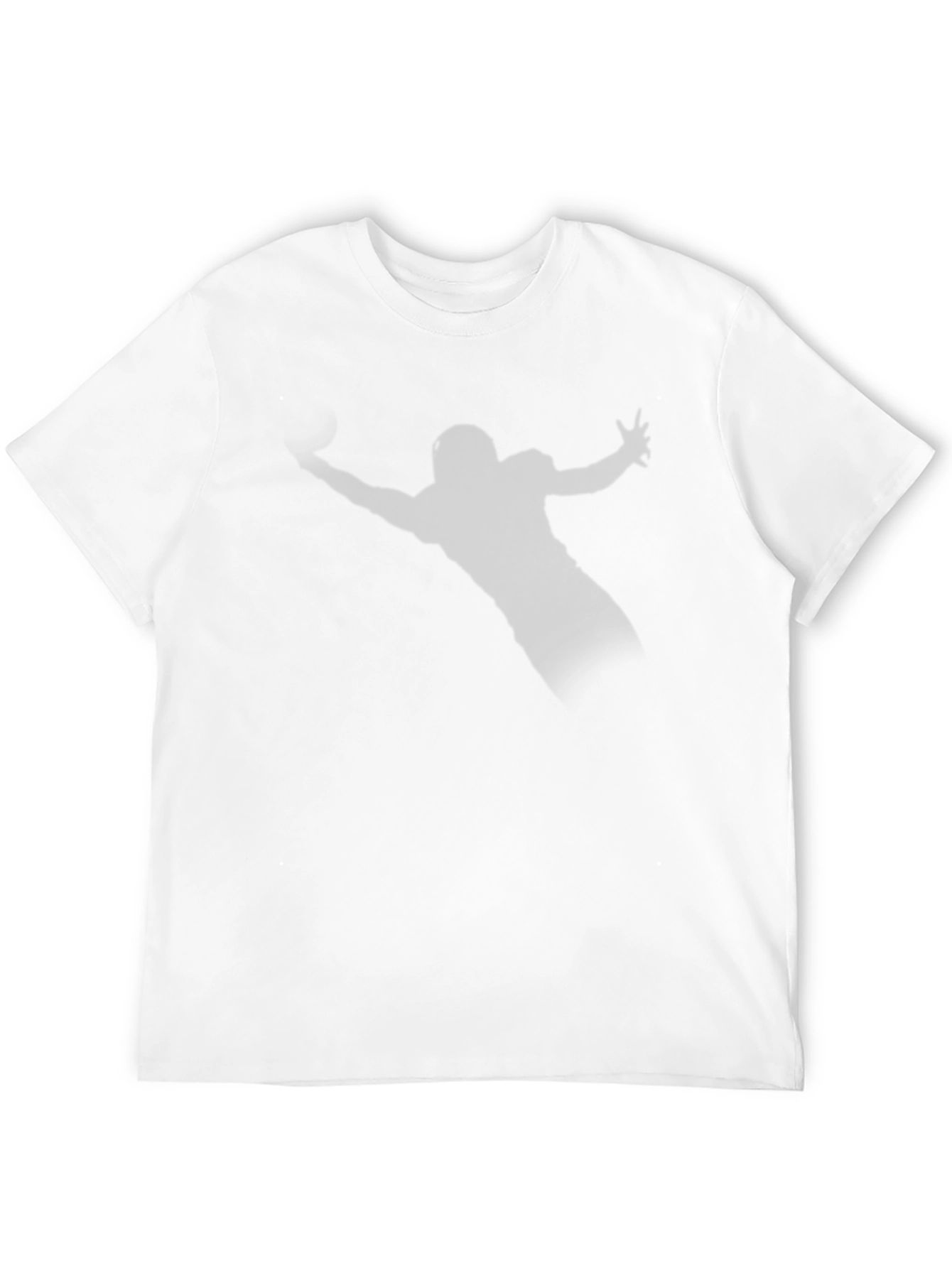 Mens Classic Black Crewneck T-Shirt