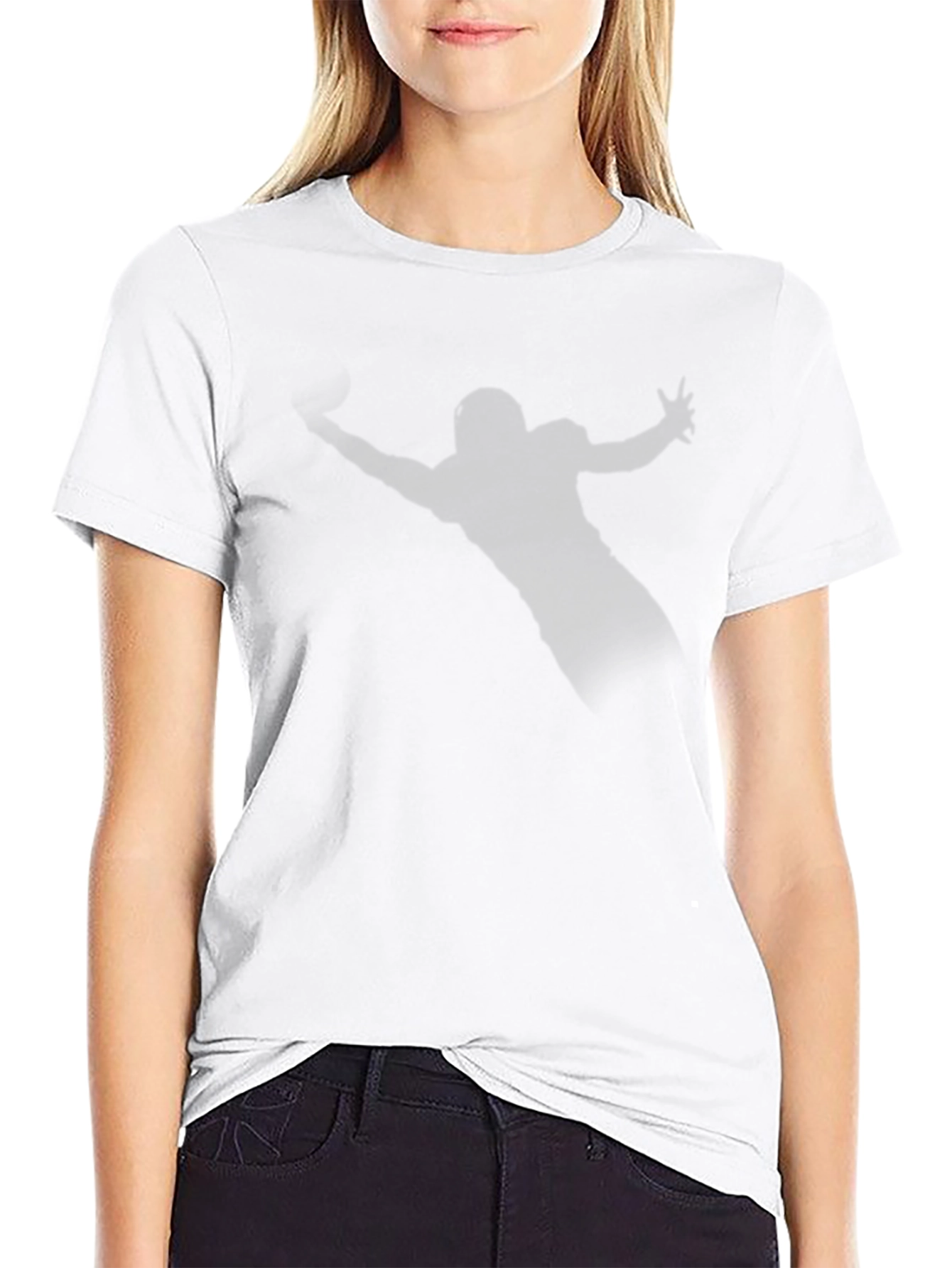 Mens Classic Black Crewneck T-Shirt