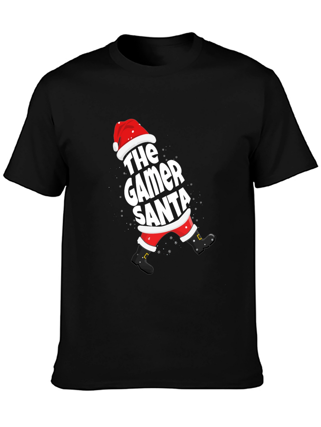 The Gamer Santa T-Shirt - Holiday Festive Tee