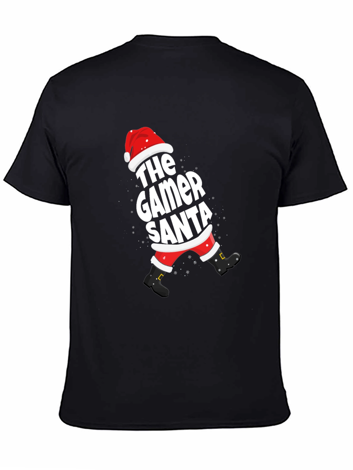 The Gamer Santa T-Shirt - Holiday Festive Tee