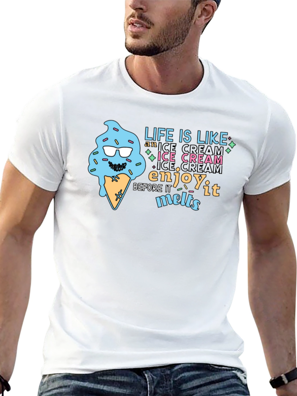 Life Is Like Ice Cream T-Shirt