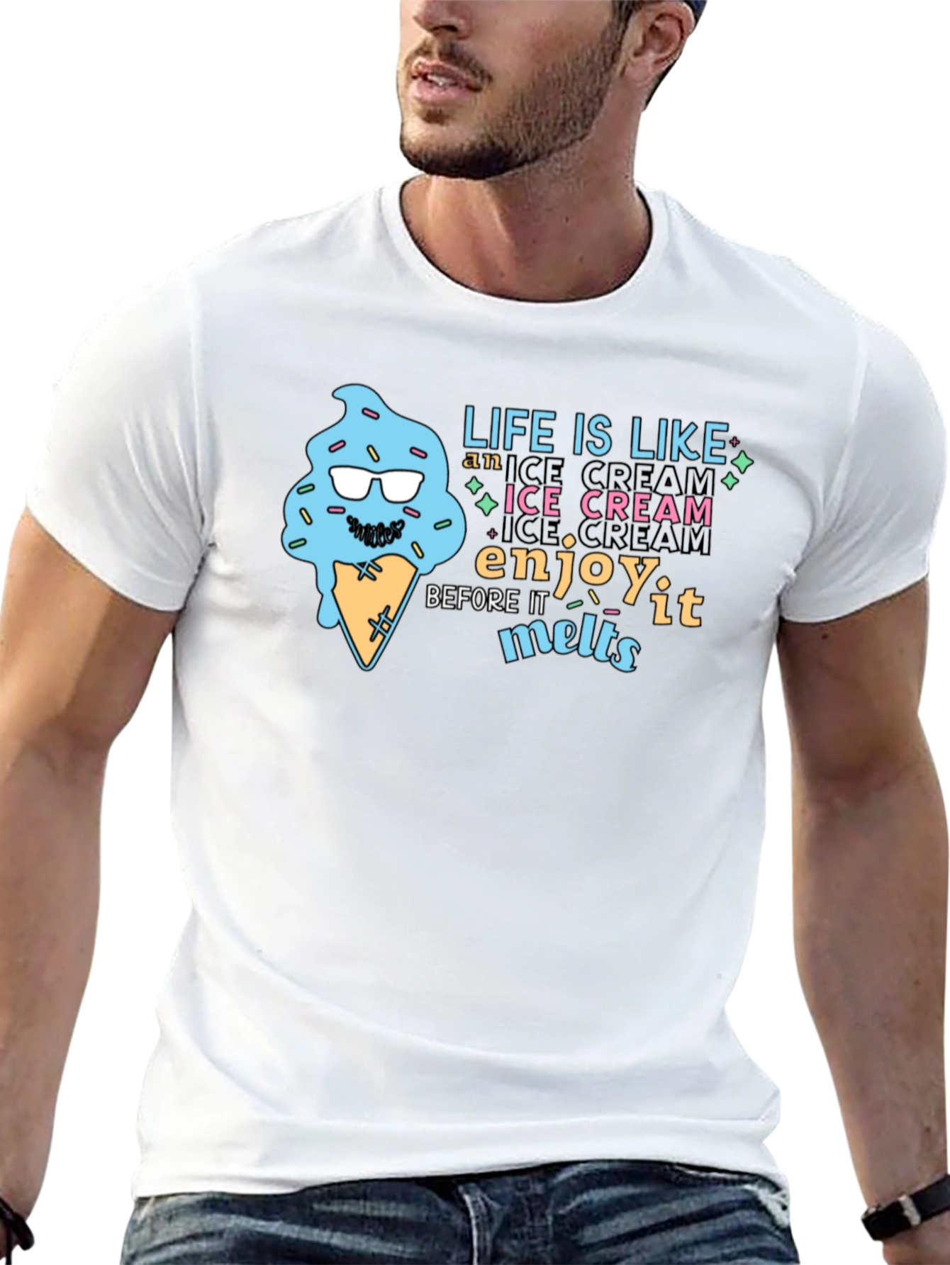 Life Is Like Ice Cream T-Shirt