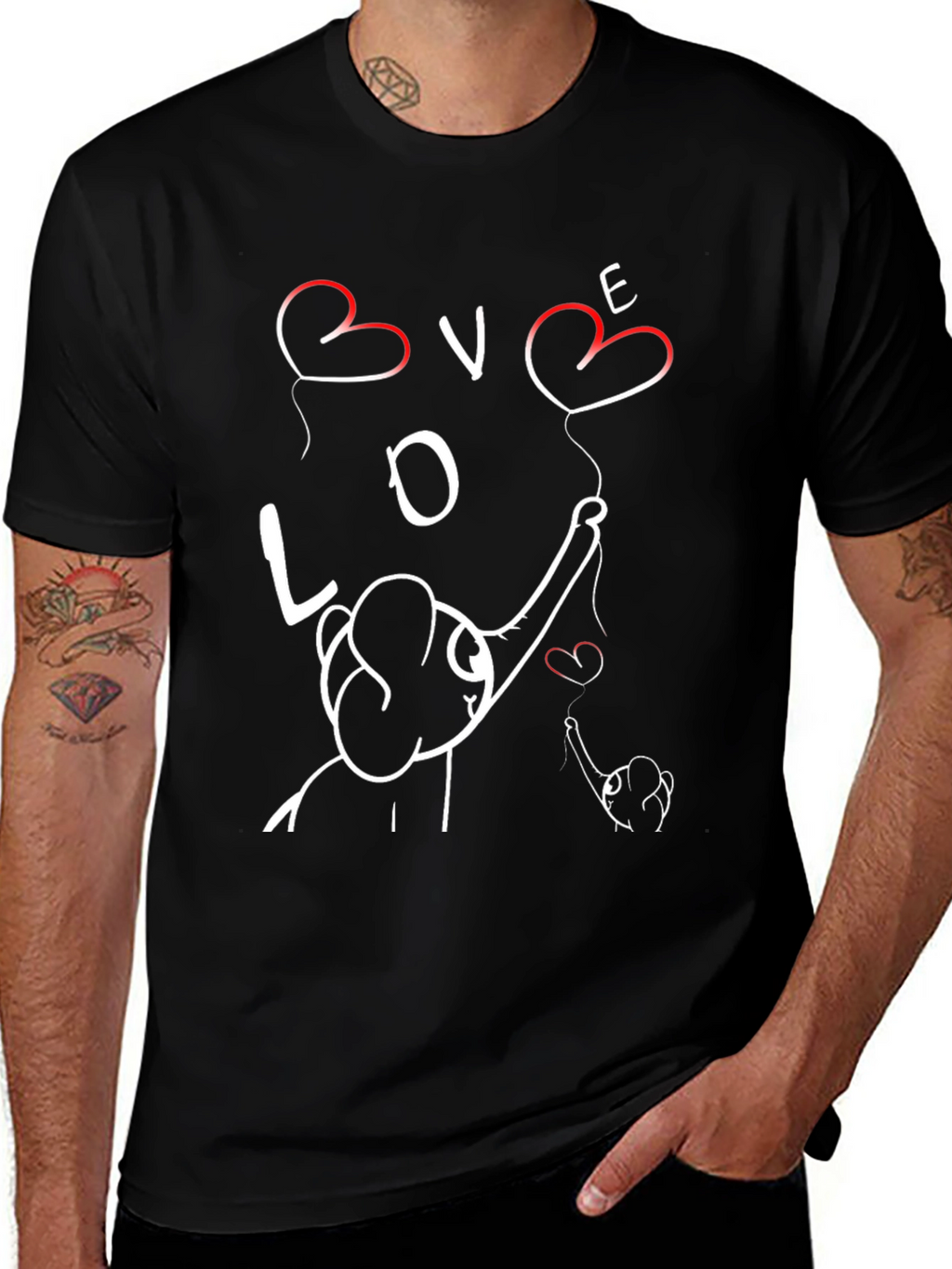 Love Elephant Graphic Tee