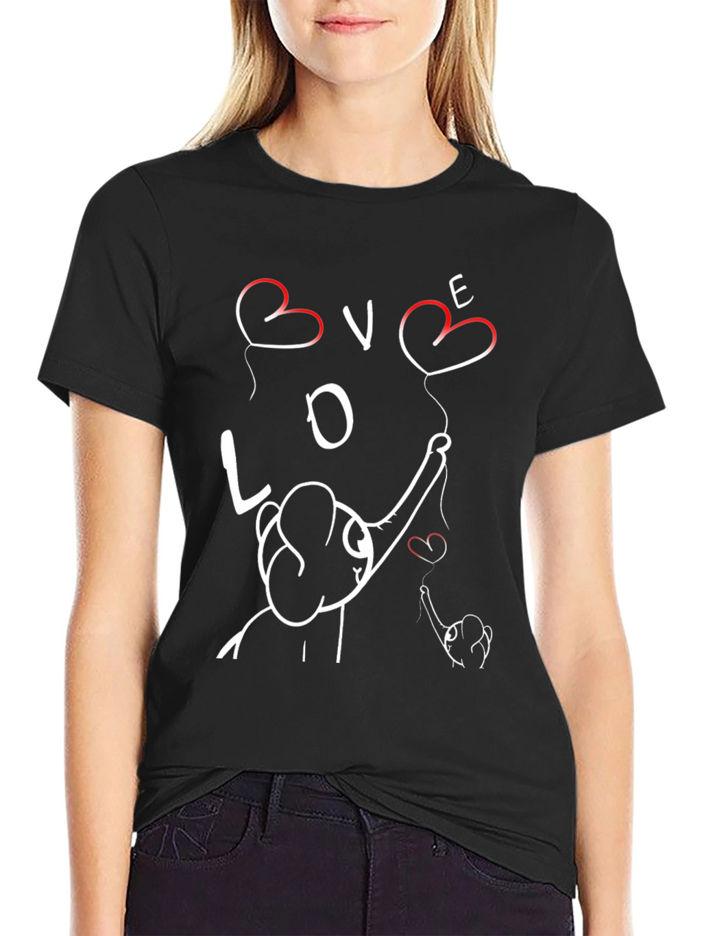 Love Elephant Graphic Tee