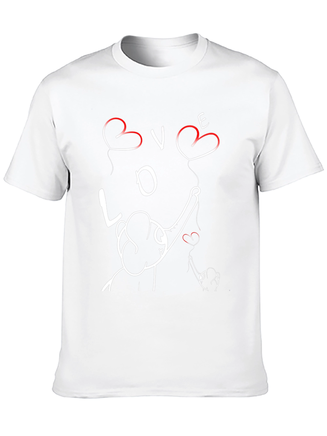 Love Elephant Graphic Tee