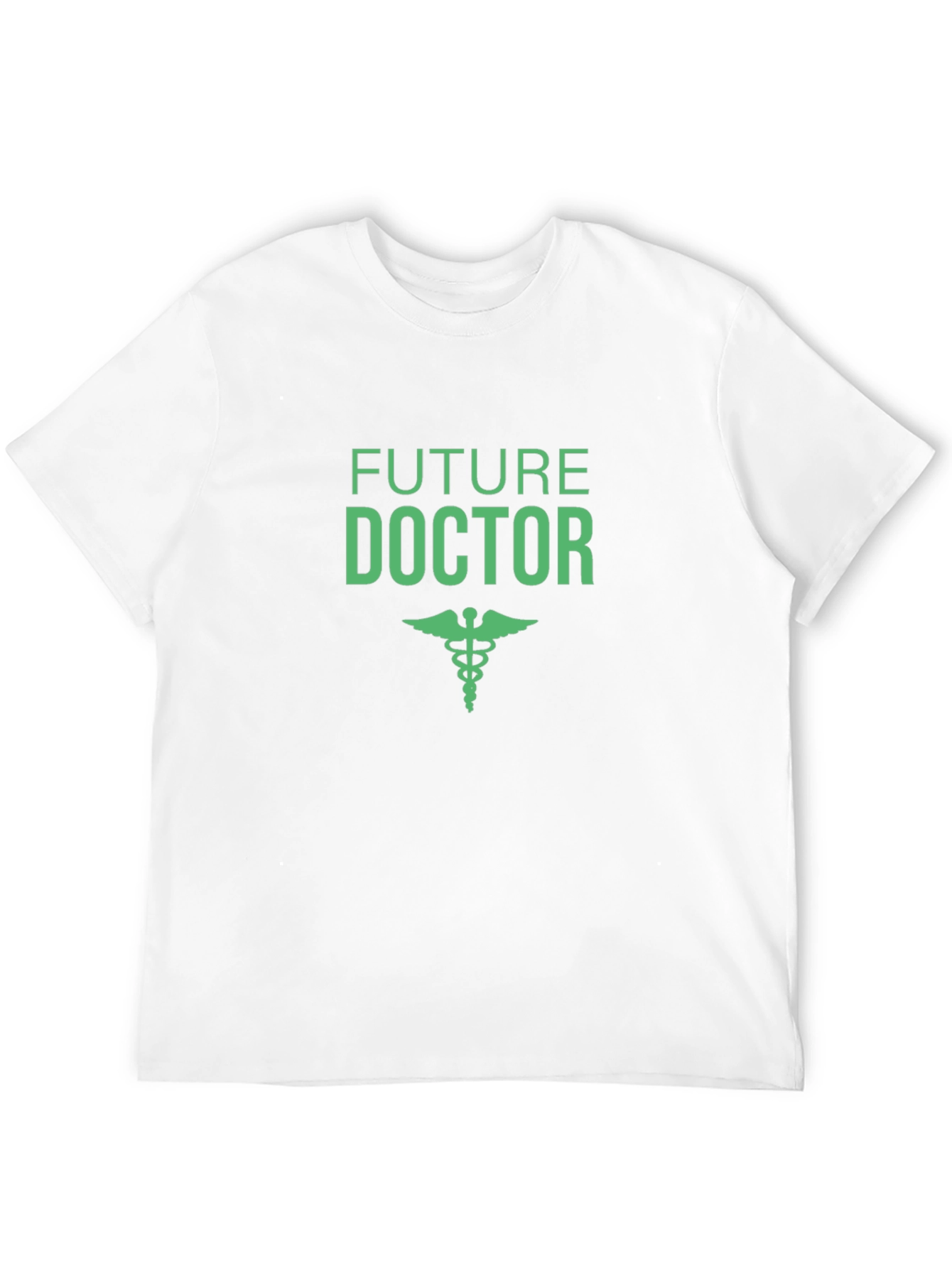 Future Doctor T-Shirt - Black Caduceus
