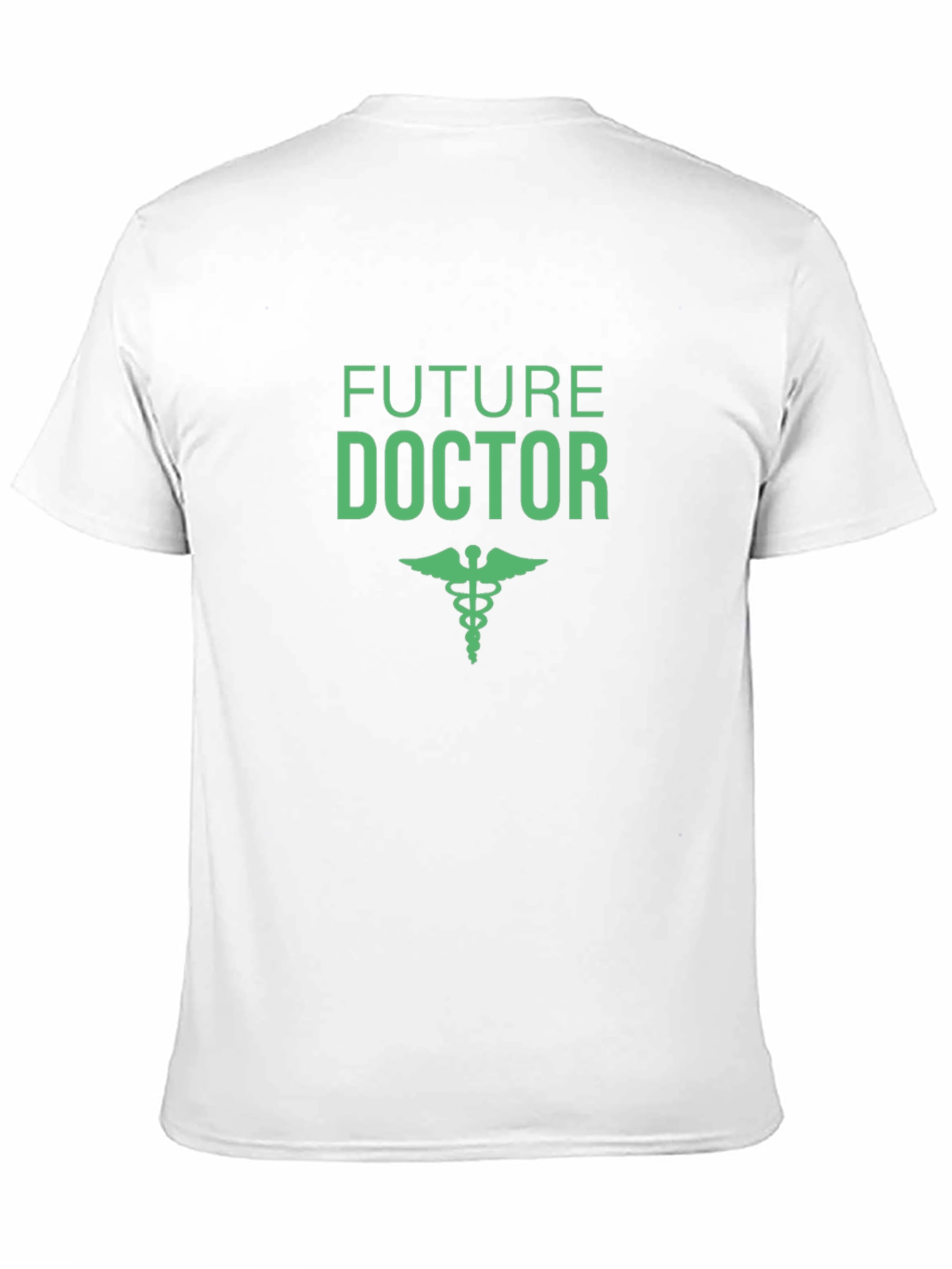 Future Doctor T-Shirt - Black Caduceus