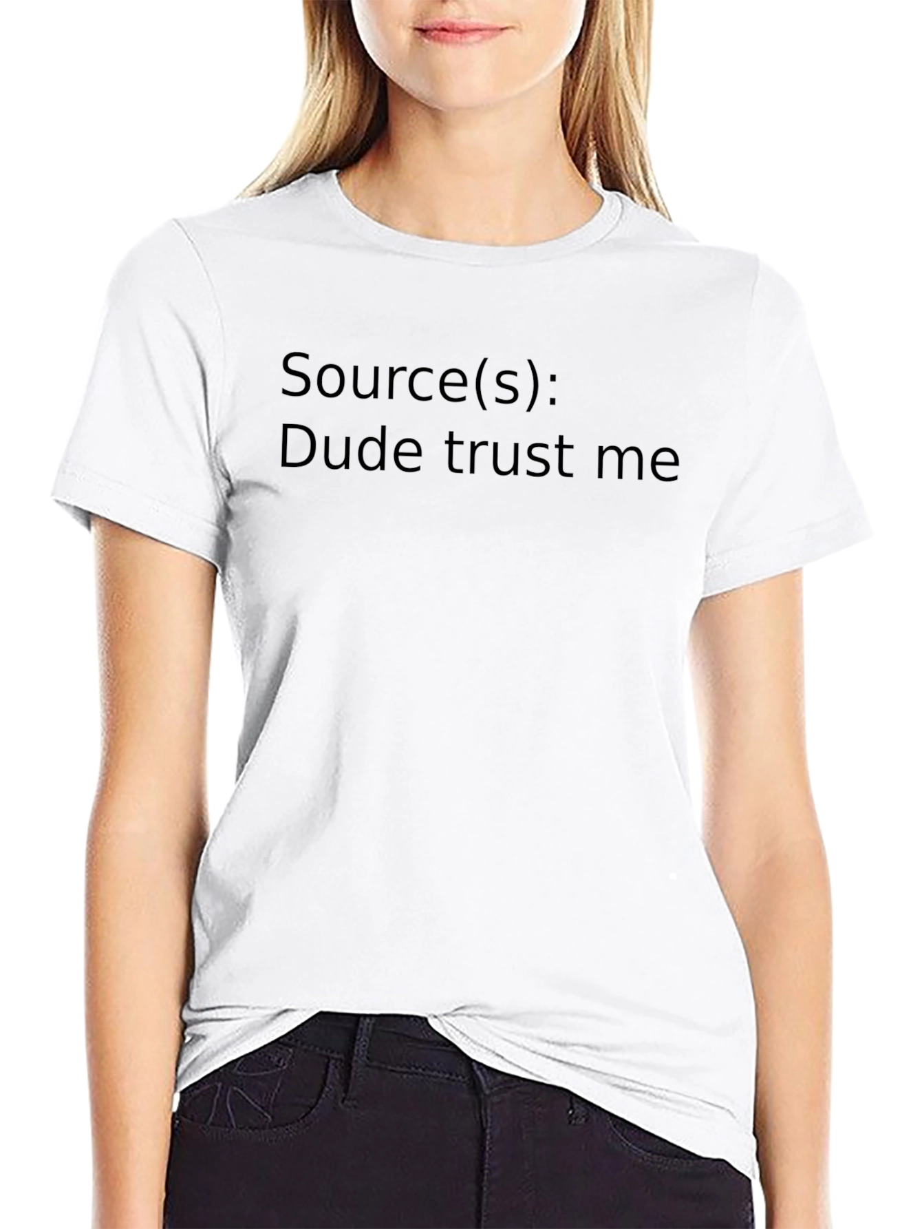 Dude Trust Me Graphic Tee - Soft Cotton T-Shirt