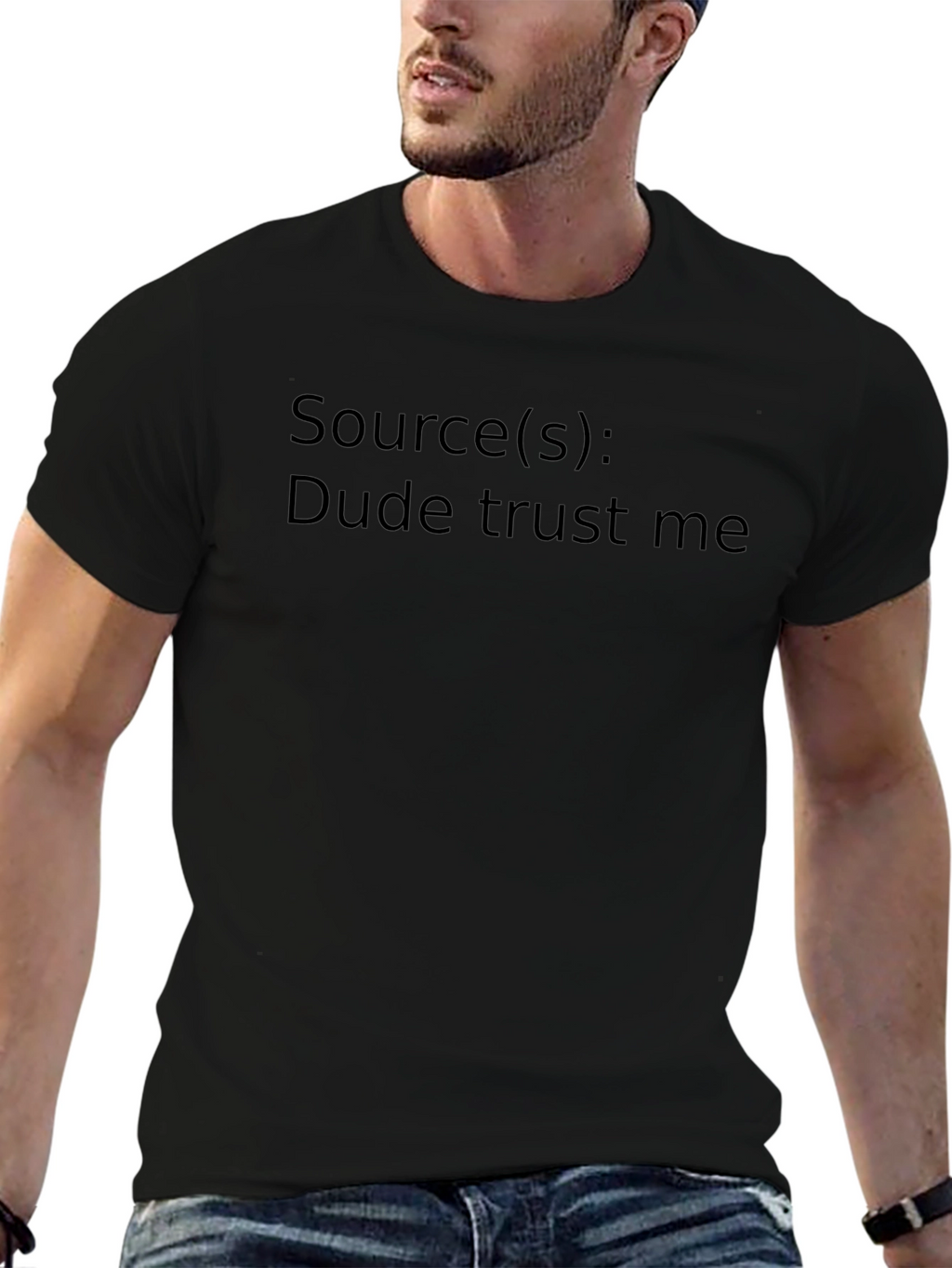 Dude Trust Me Graphic Tee - Soft Cotton T-Shirt