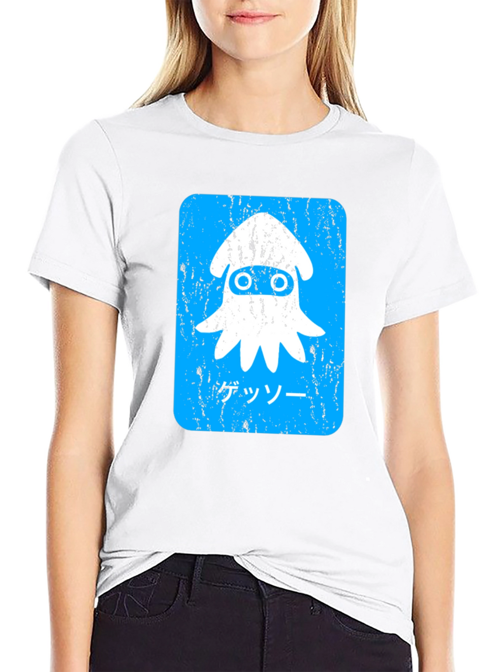 Splatoon Squid T-Shirt - Retro Style