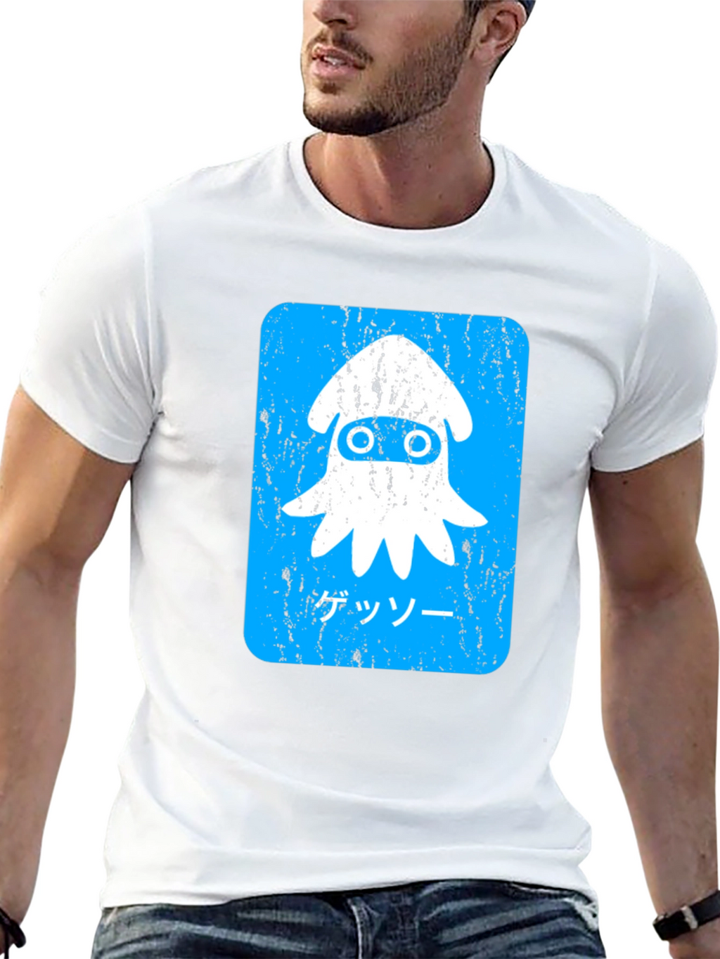 Splatoon Squid T-Shirt - Retro Style