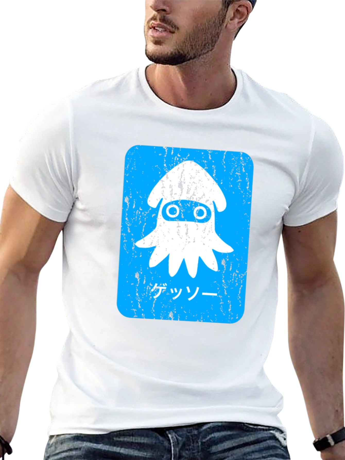 Splatoon Squid T-Shirt - Retro Style