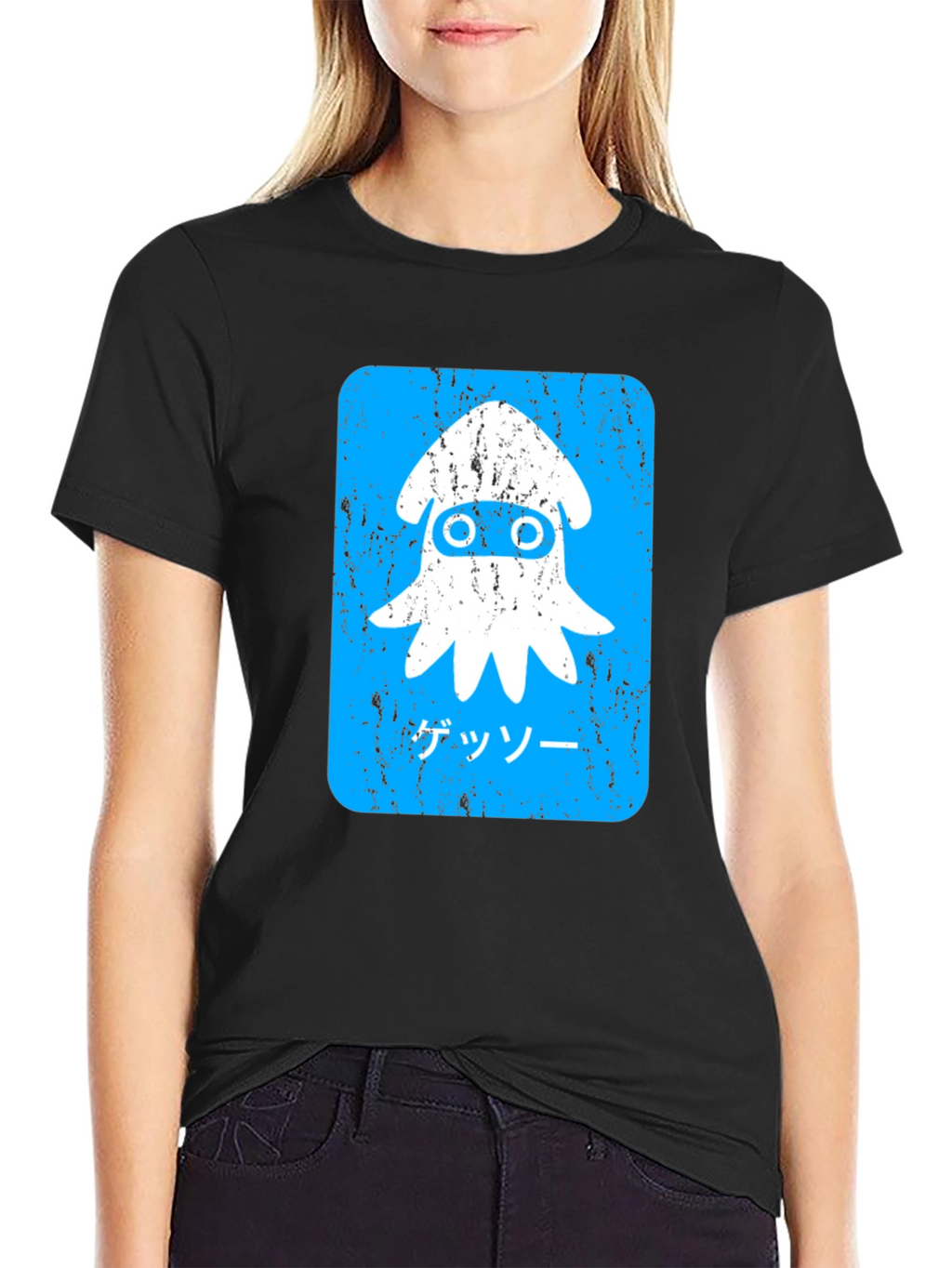 Splatoon Squid T-Shirt - Retro Style