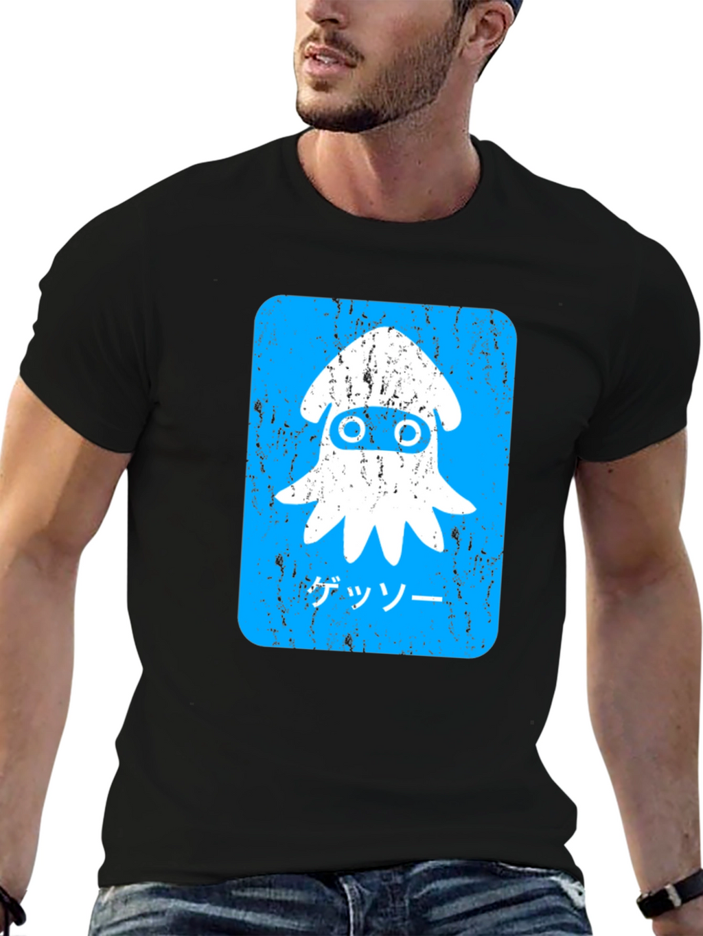 Splatoon Squid T-Shirt - Retro Style
