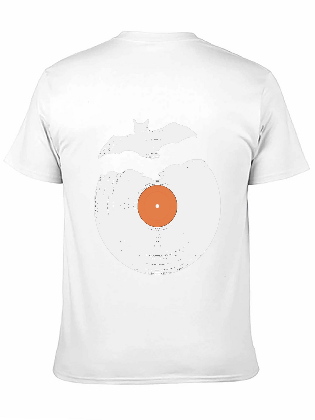 Vinyl Record & Bat Graphic Tee