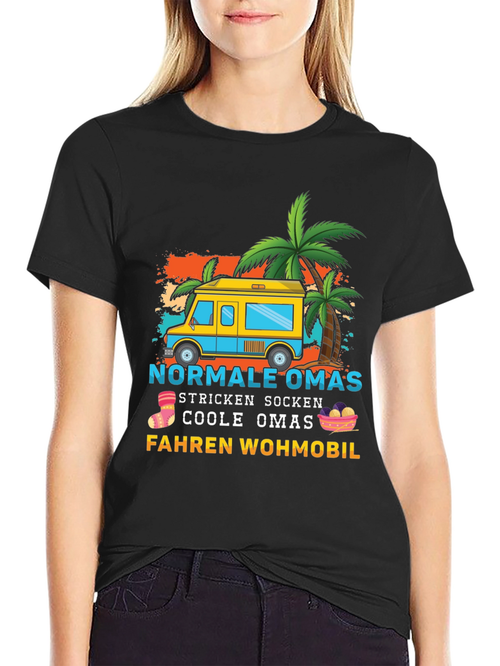 Cool Omas Camper T-Shirt