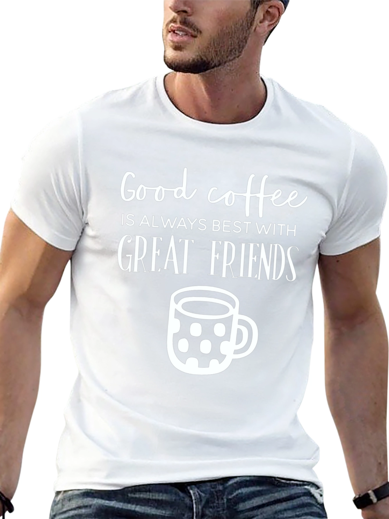 Good Coffee Great Friends T-Shirt