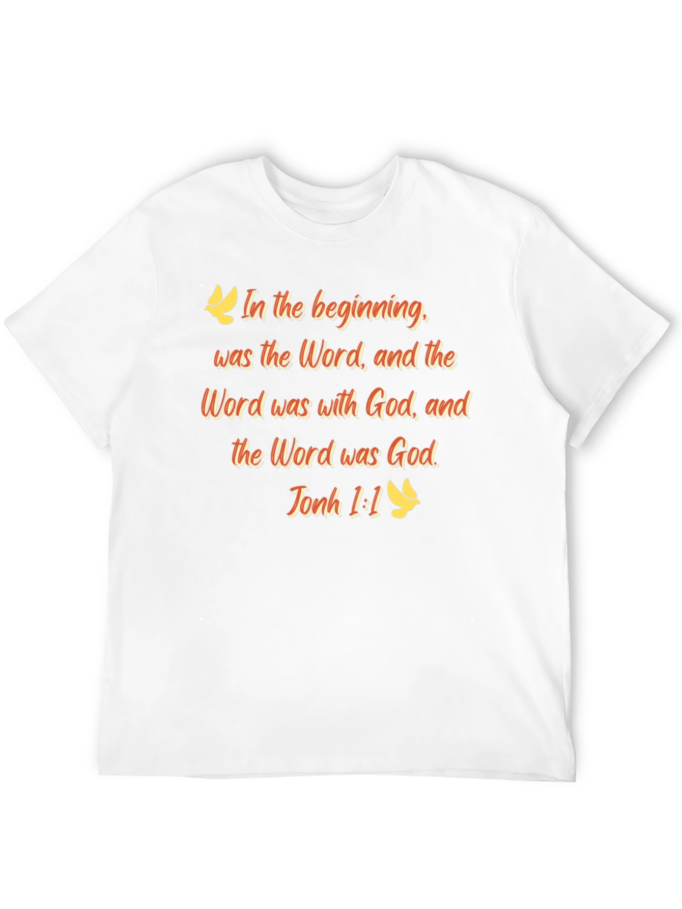 Religious T-Shirt - John 1:1 Bible Verse