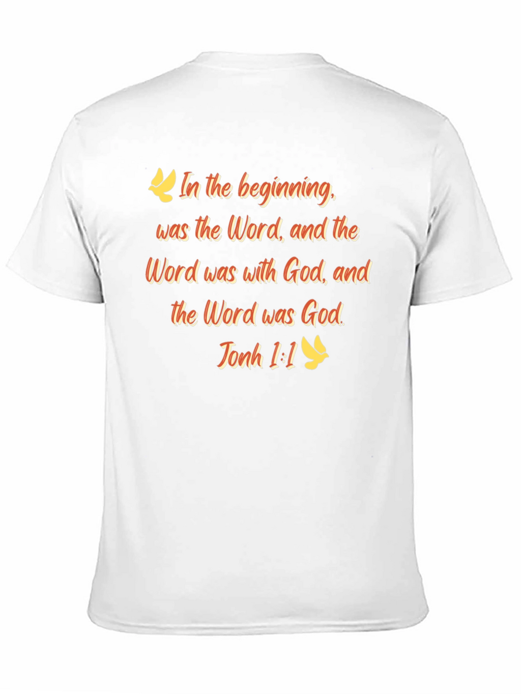 Religious T-Shirt - John 1:1 Bible Verse