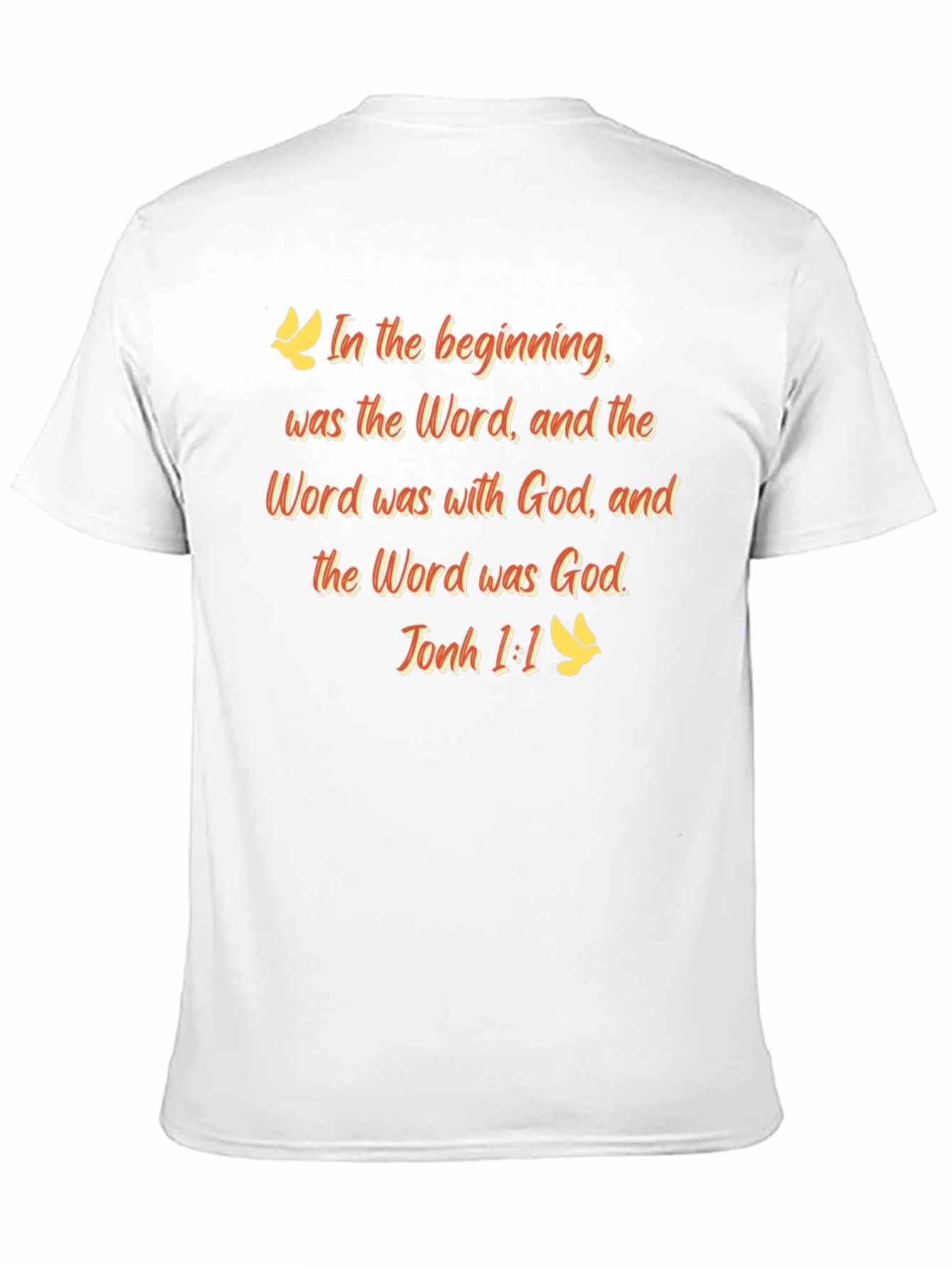 Religious T-Shirt - John 1:1 Bible Verse