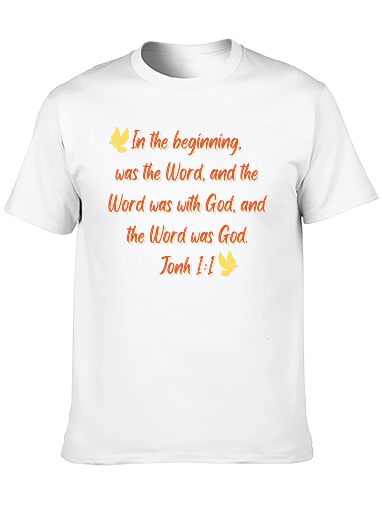 Religious T-Shirt - John 1:1 Bible Verse