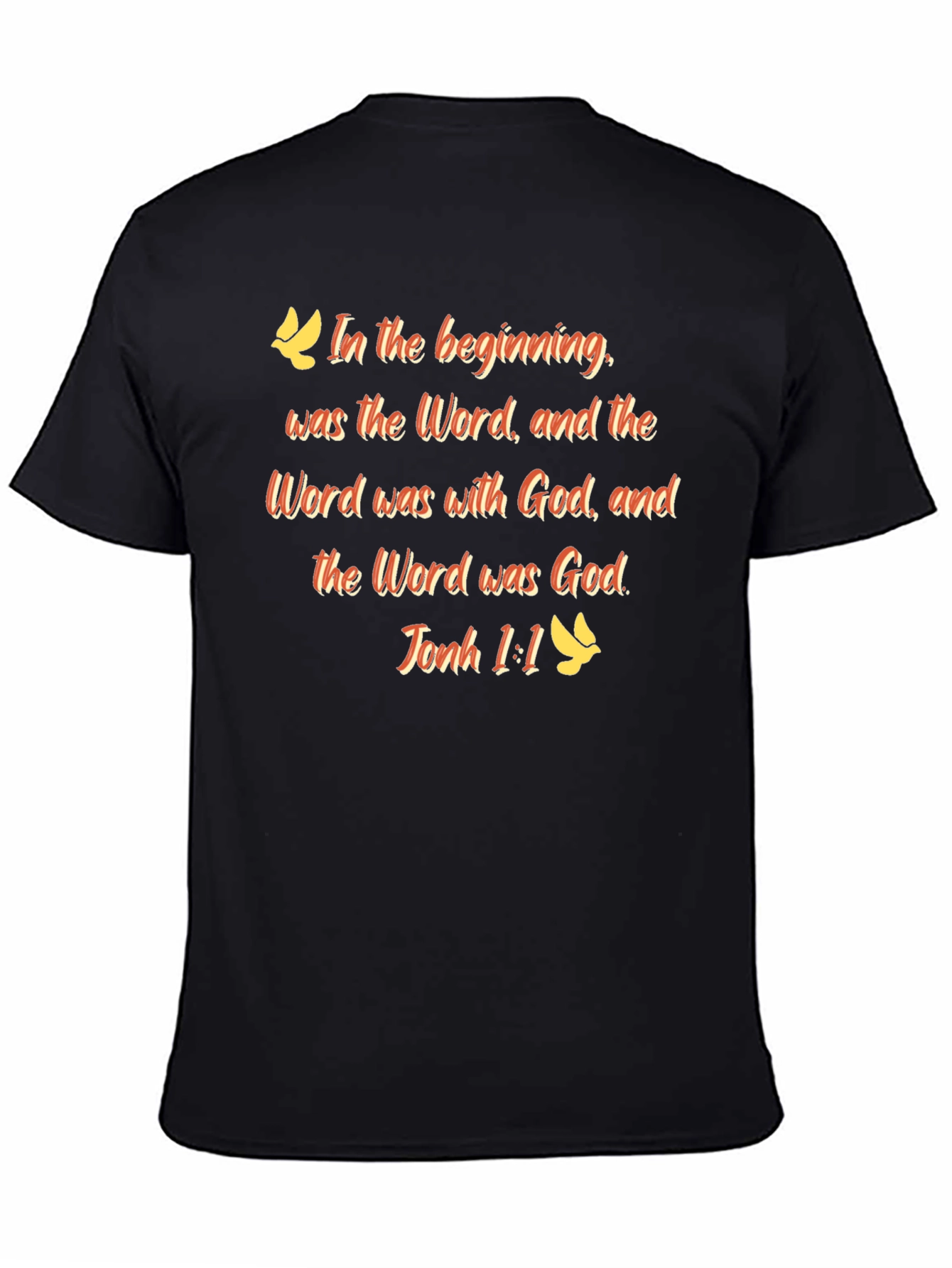 Religious T-Shirt - John 1:1 Bible Verse