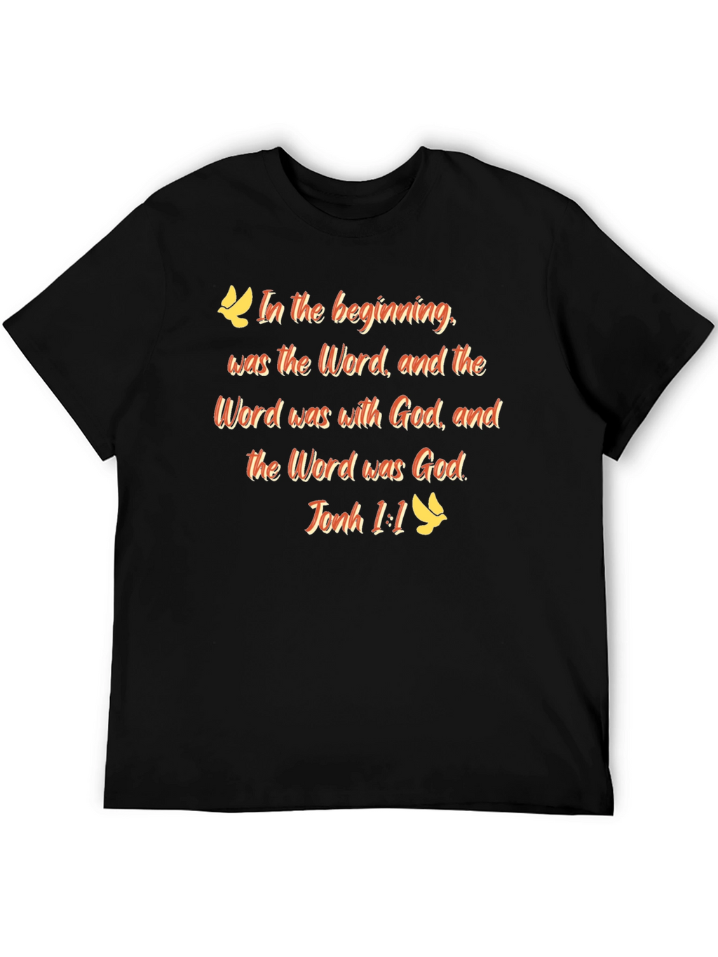 Religious T-Shirt - John 1:1 Bible Verse