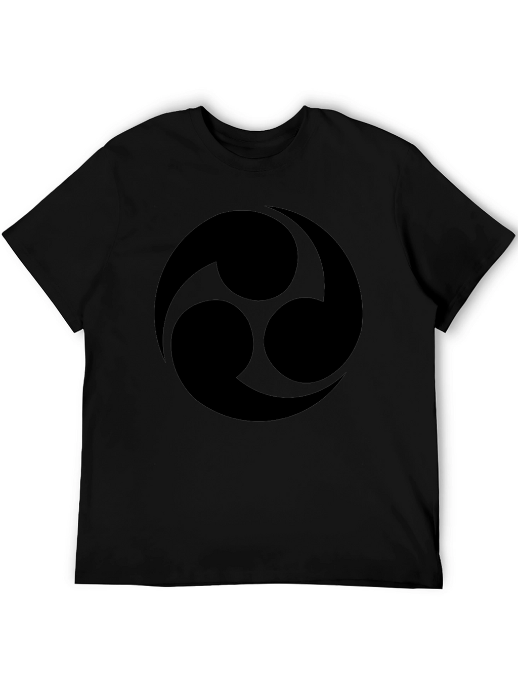 Bold Black Tomoe T-Shirt