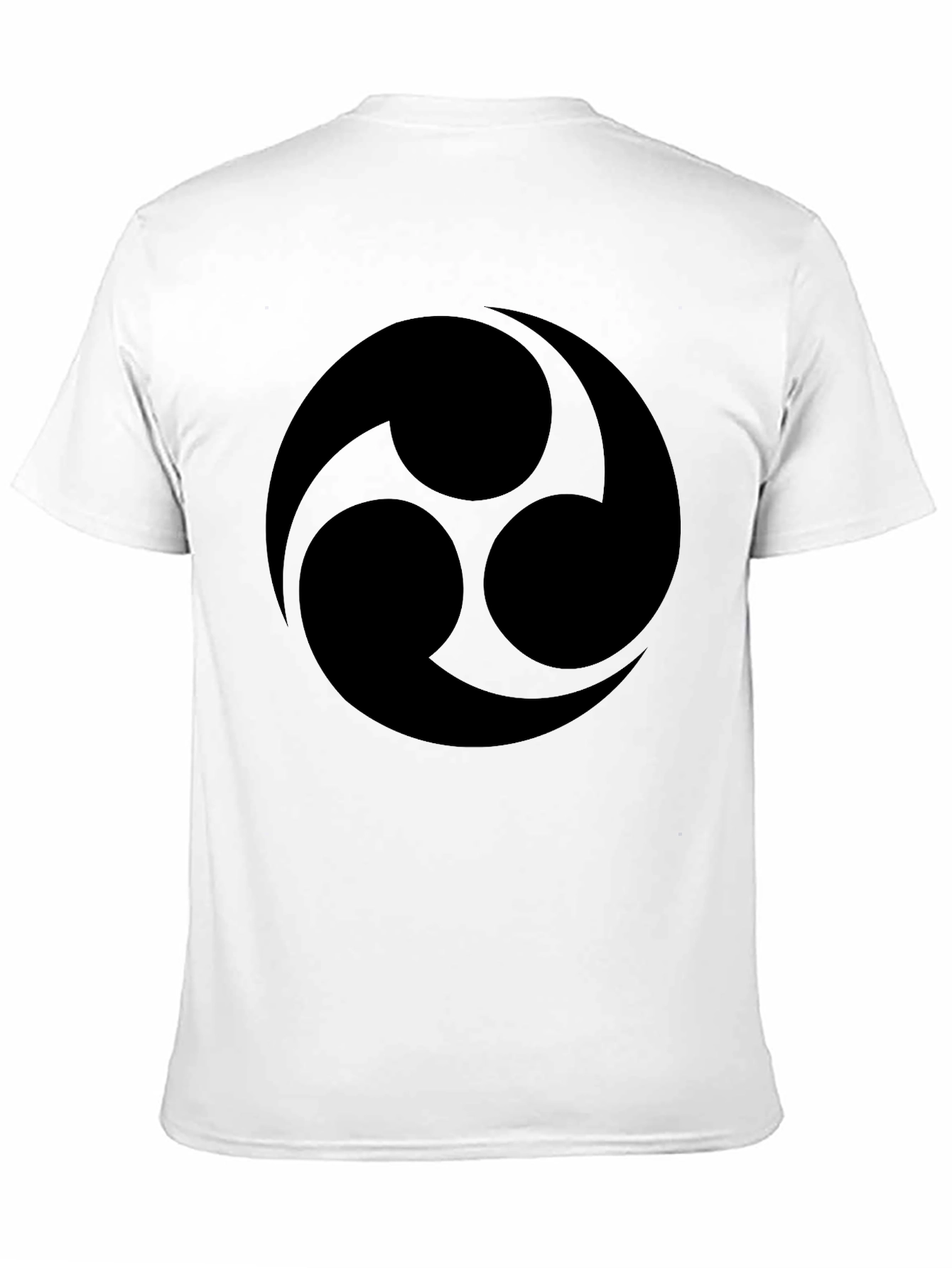 Bold Black Tomoe T-Shirt
