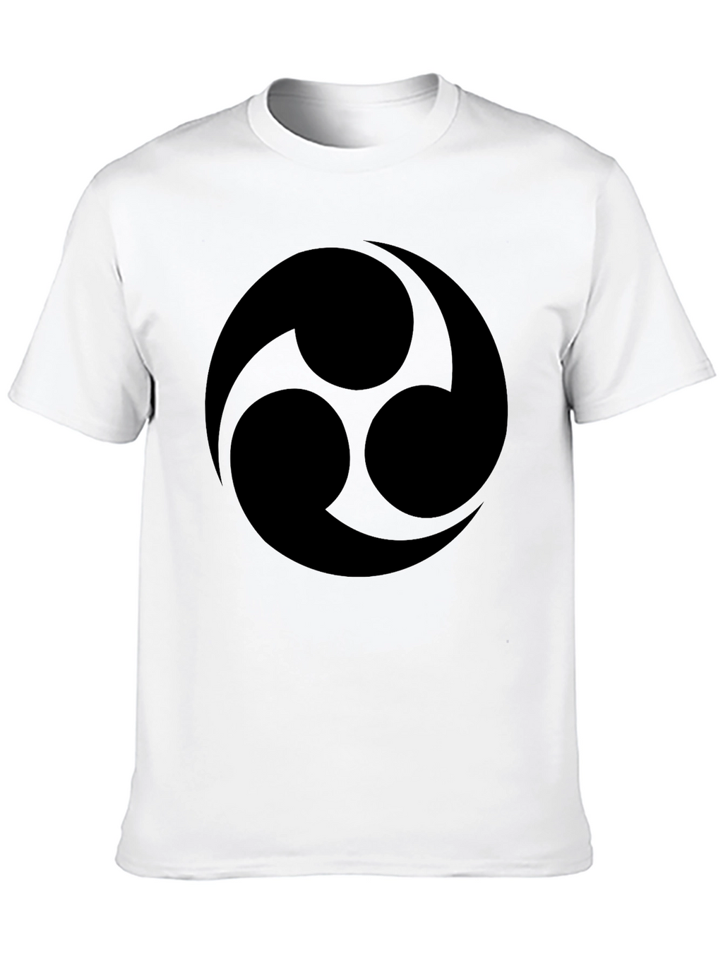 Bold Black Tomoe T-Shirt