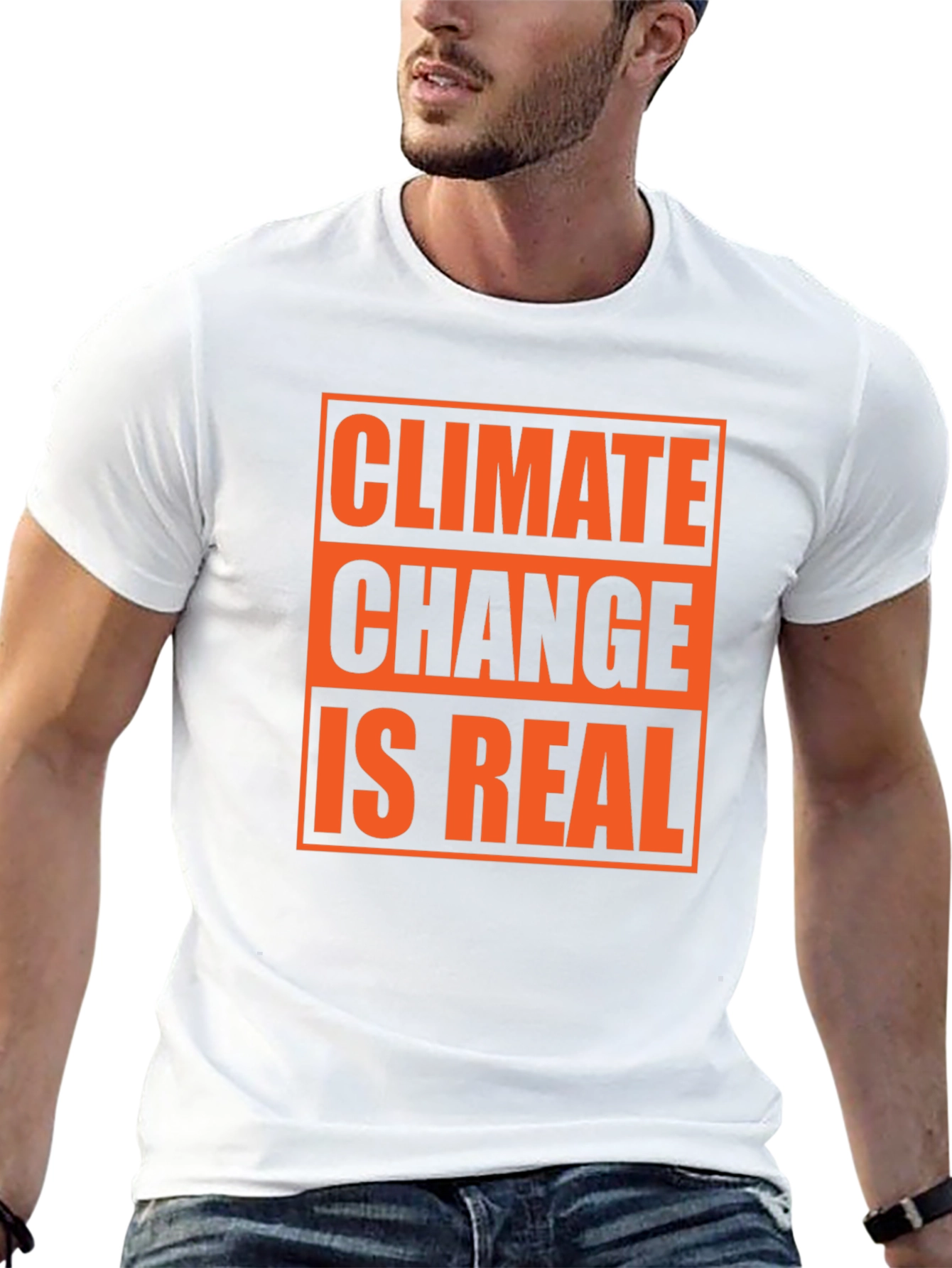 Climate Change is Real Graphic T-Shirt