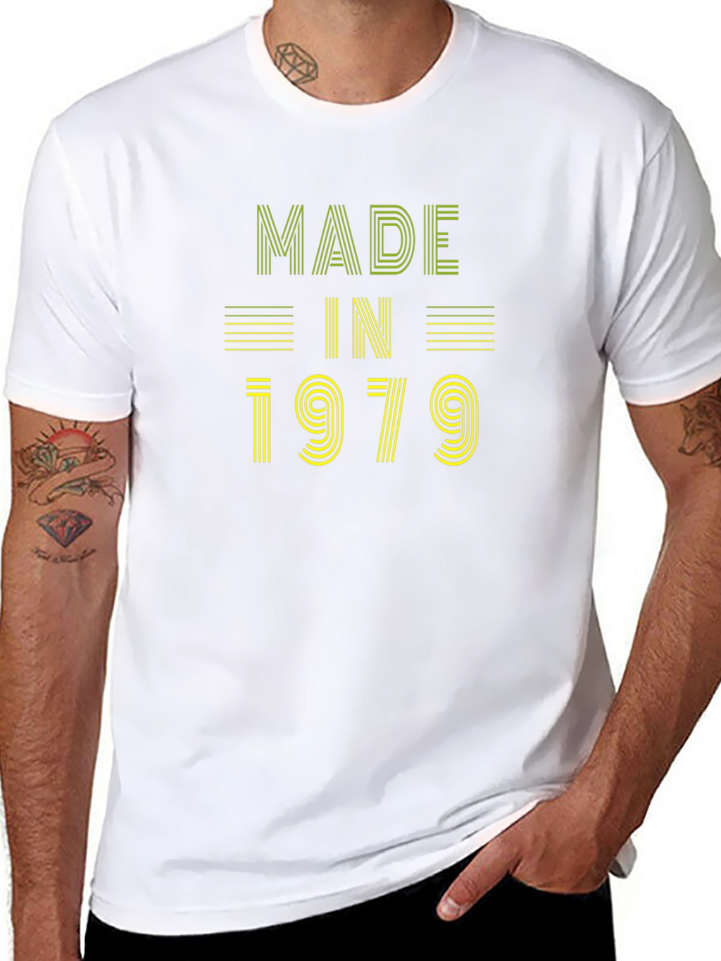 Made in 1979 T-Shirt - Retro Birthday Tee