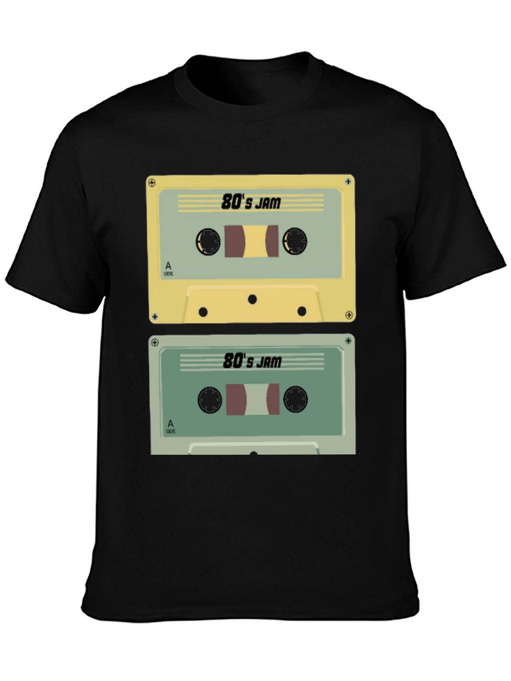 Retro 80s Jam Cassette Tape T-Shirt