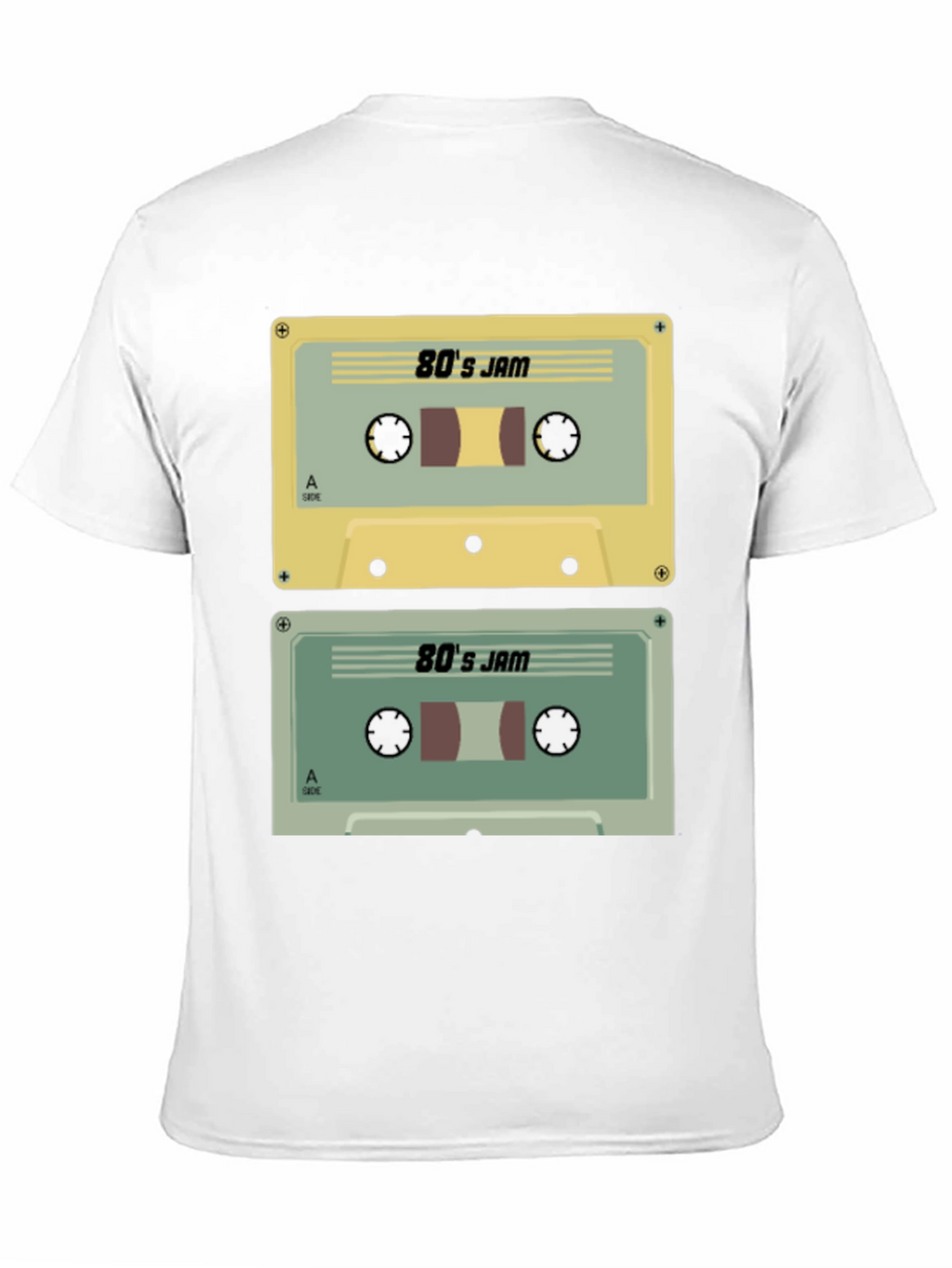 Retro 80s Jam Cassette Tape T-Shirt