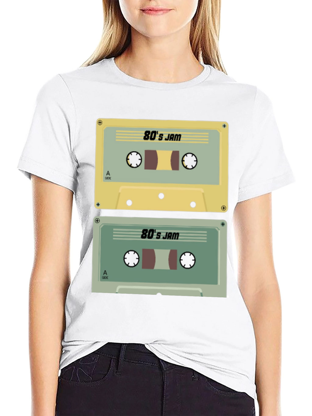 Retro 80s Jam Cassette Tape T-Shirt