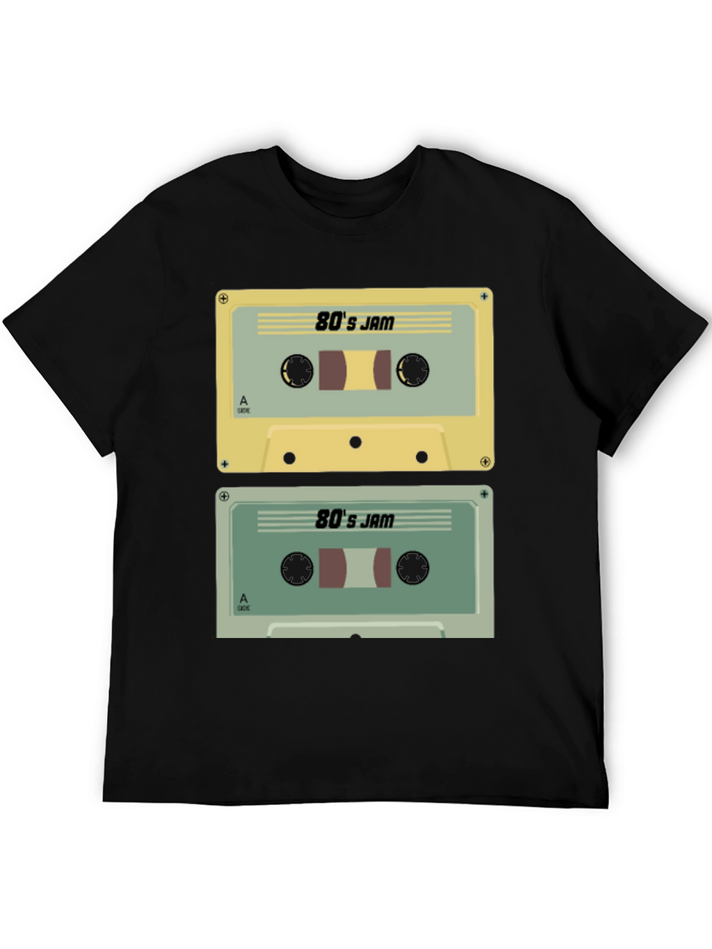 Retro 80s Jam Cassette Tape T-Shirt