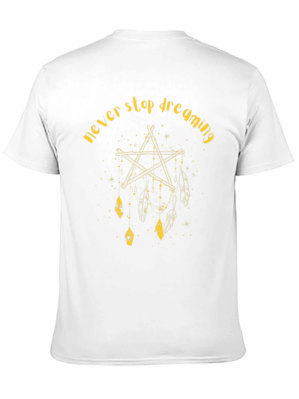 Never Stop Dreaming Graphic Tee - Black
