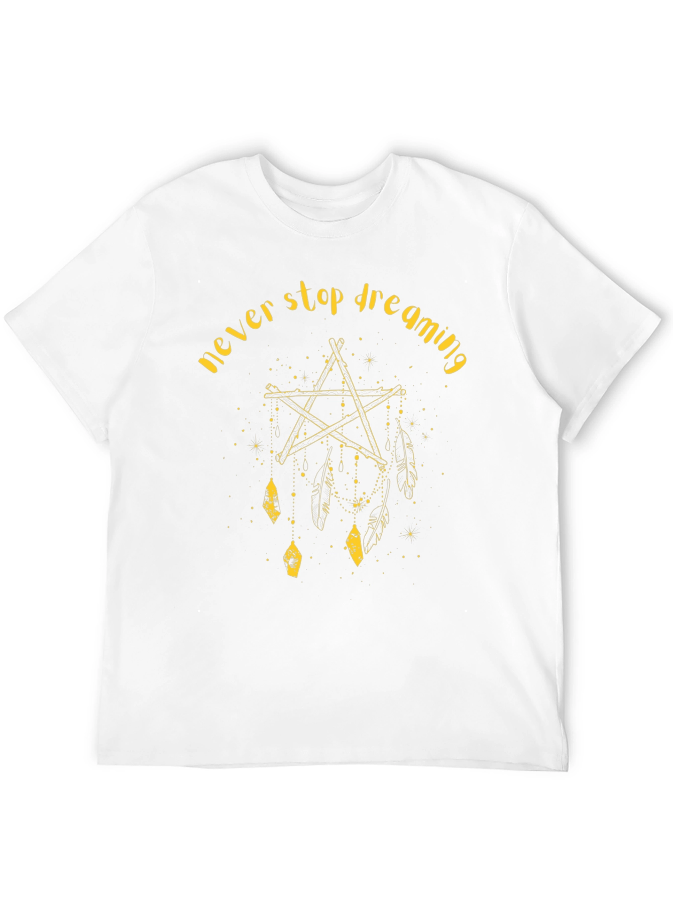 Never Stop Dreaming Graphic Tee - Black