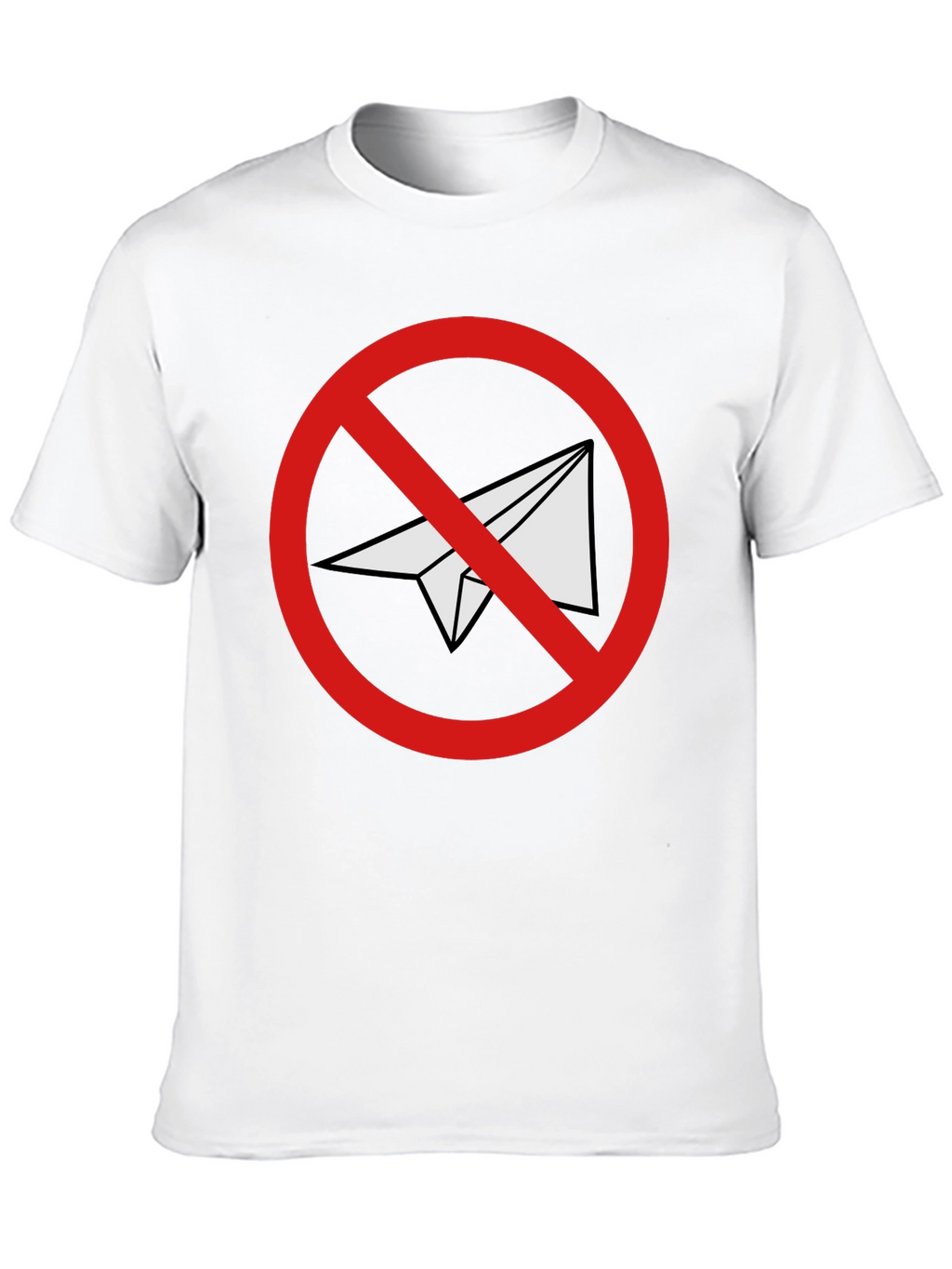 Black No Telegram Graphic T-Shirt