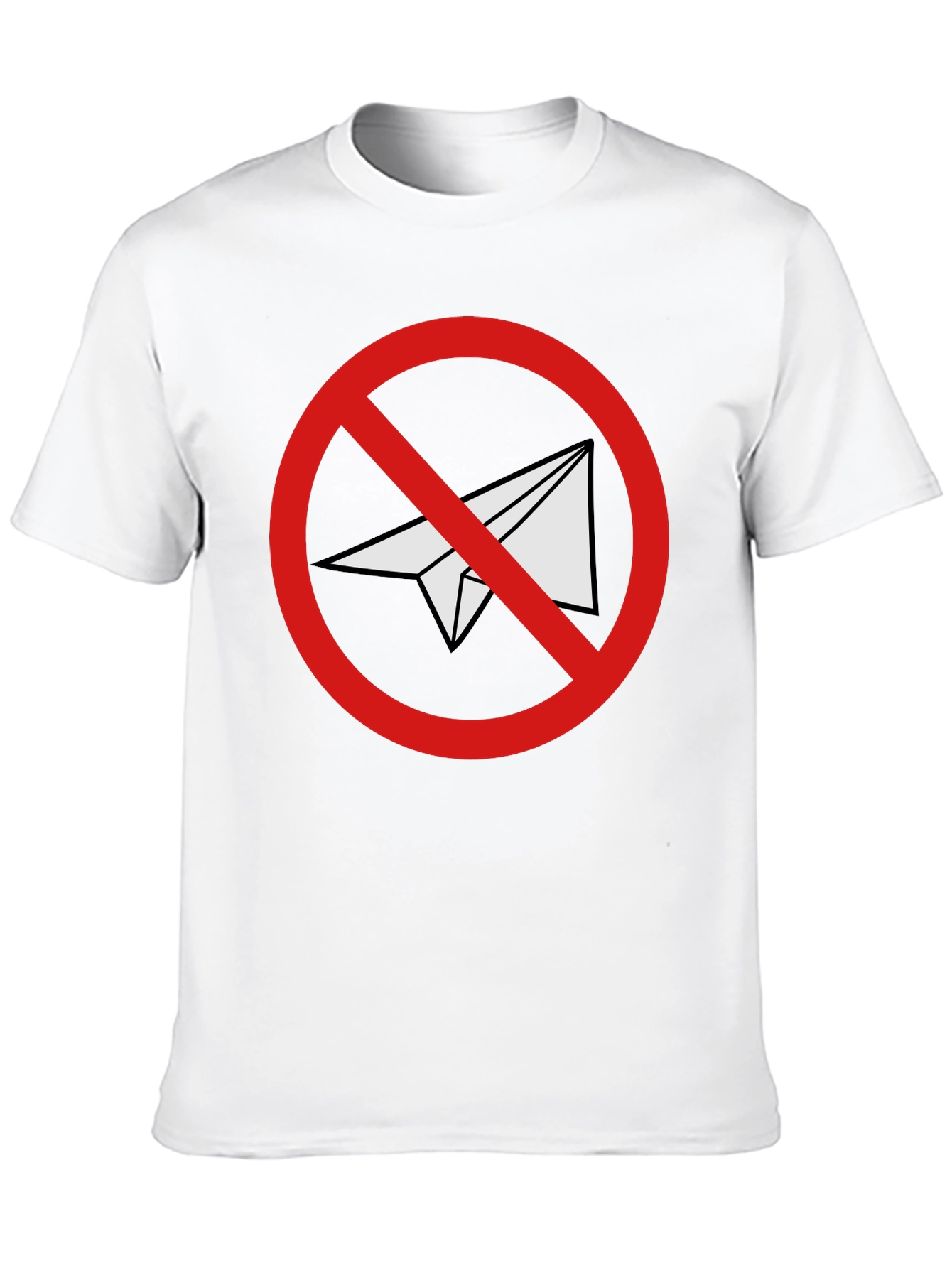 Black No Telegram Graphic T-Shirt