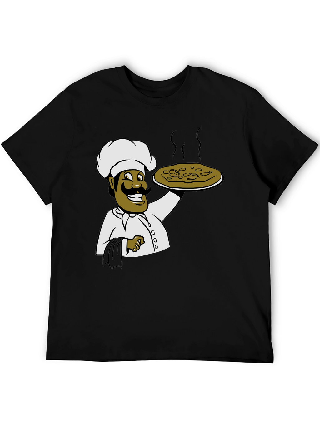 Chef Graphic T-Shirt - Unisex Black Tee