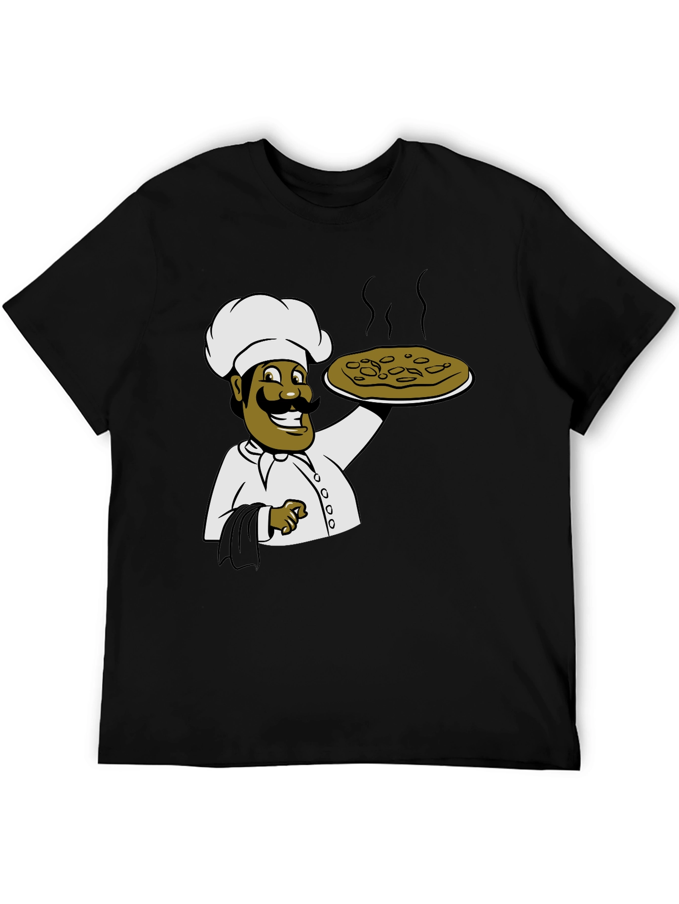 Chef Graphic T-Shirt - Unisex Black Tee