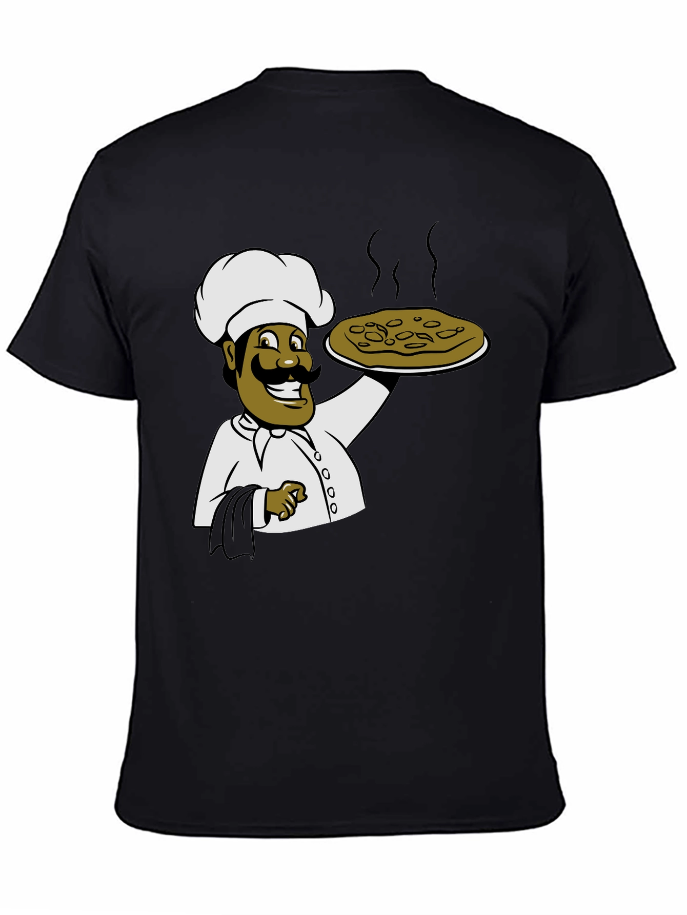 Chef Graphic T-Shirt - Unisex Black Tee