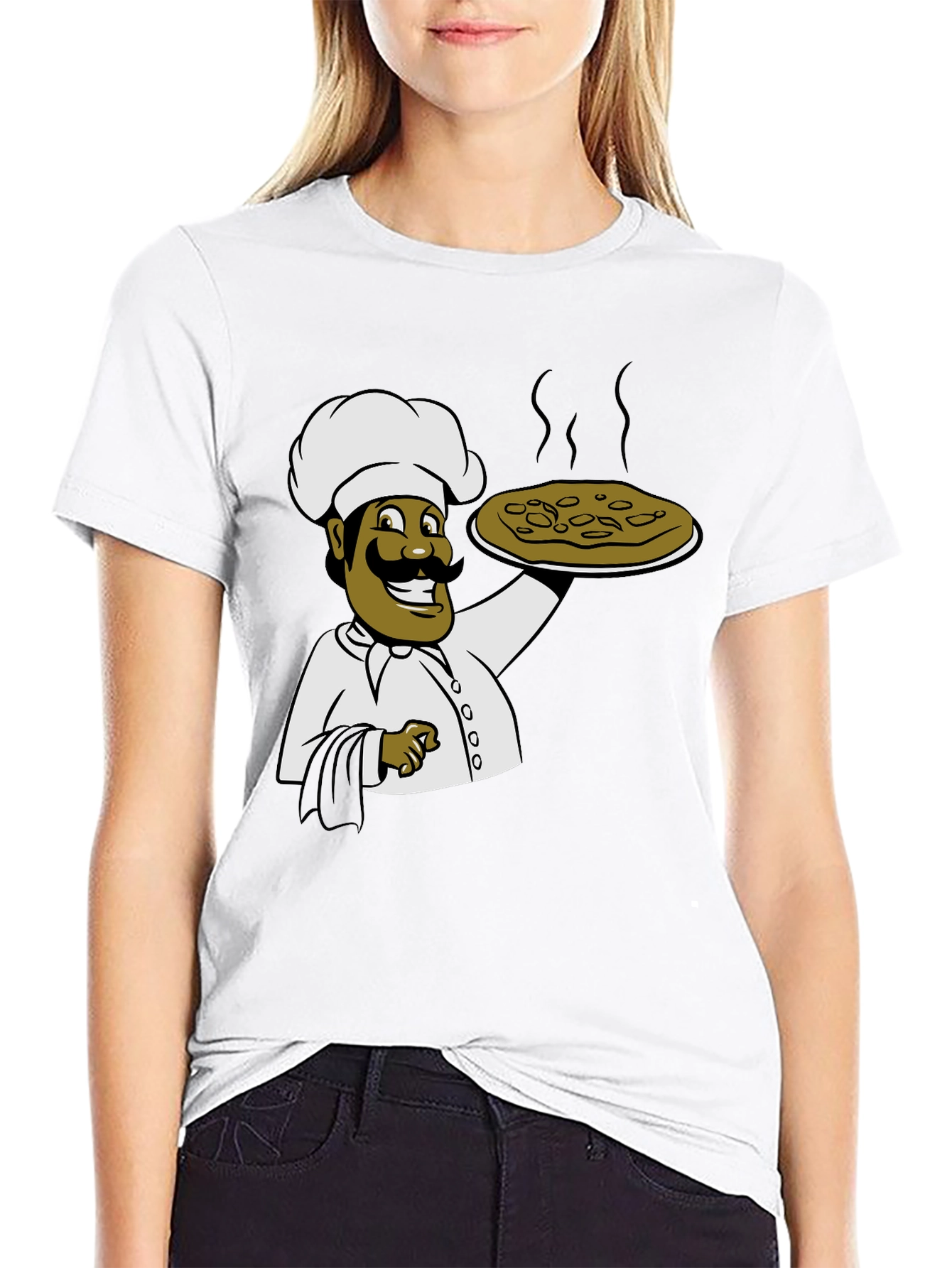 Chef Graphic T-Shirt - Unisex Black Tee