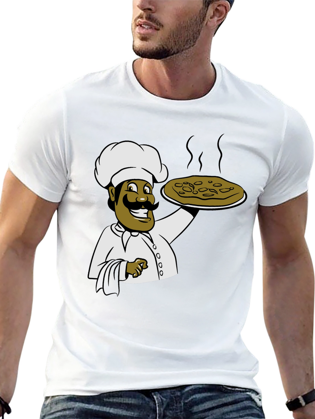 Chef Graphic T-Shirt - Unisex Black Tee